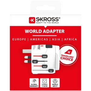 Skross - Världsreseadapter PRO World Jordad